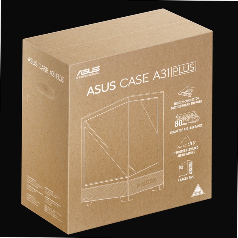 ASUS A31 PLUS Case - Specifiche Generali|Case per PC|ASUS Italia