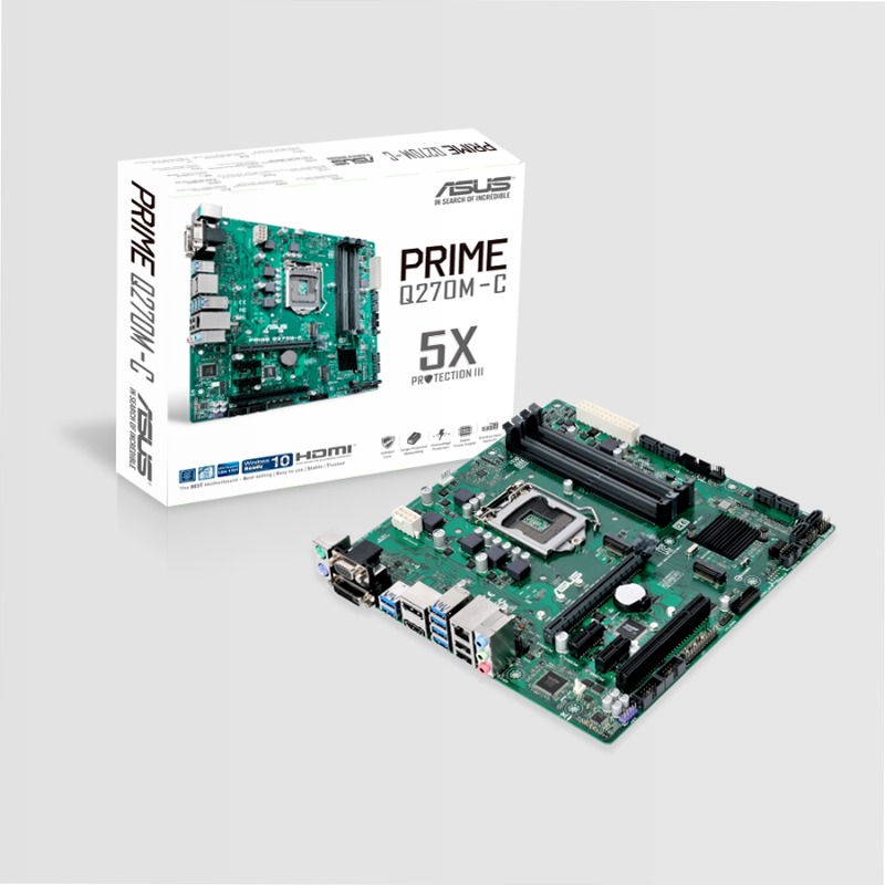 PRIME Q270M-C/CSM - Schede Madri ASUS