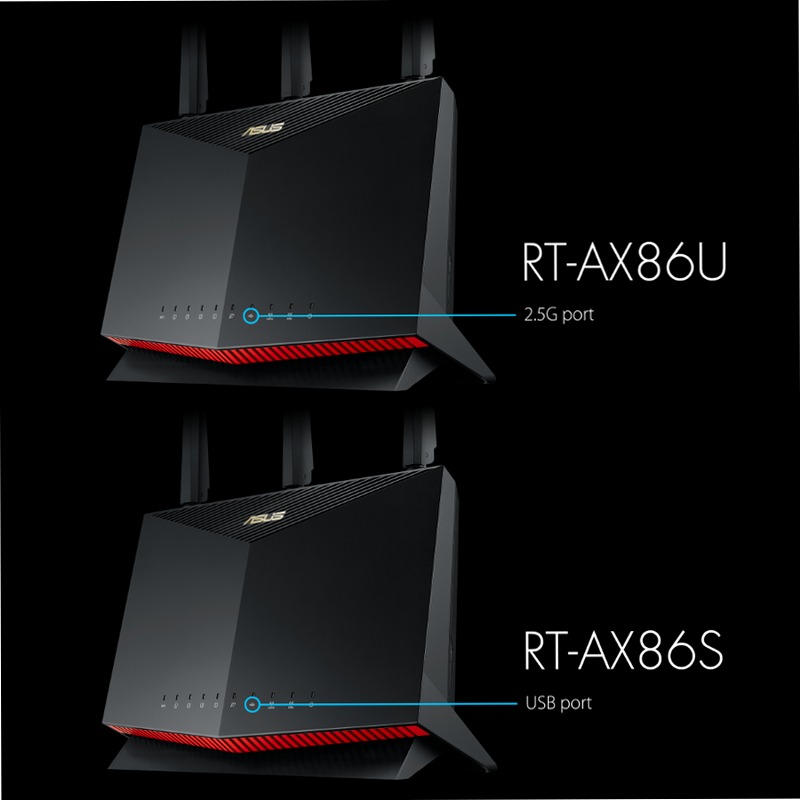 RT-AX86 Series(RT-AX86U/RT-AX86S) - Specifiche Generali Wi-Fi 6 gaming router