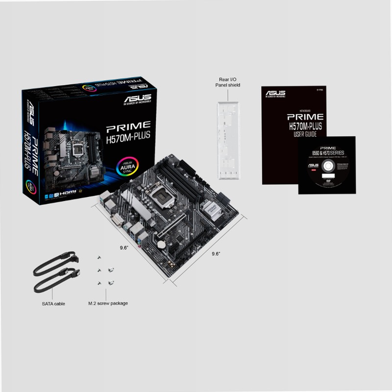 Prime H570M-Plus: Scheda Madre ASUS per PC LGA 1200 Micro-ATX LGA1200