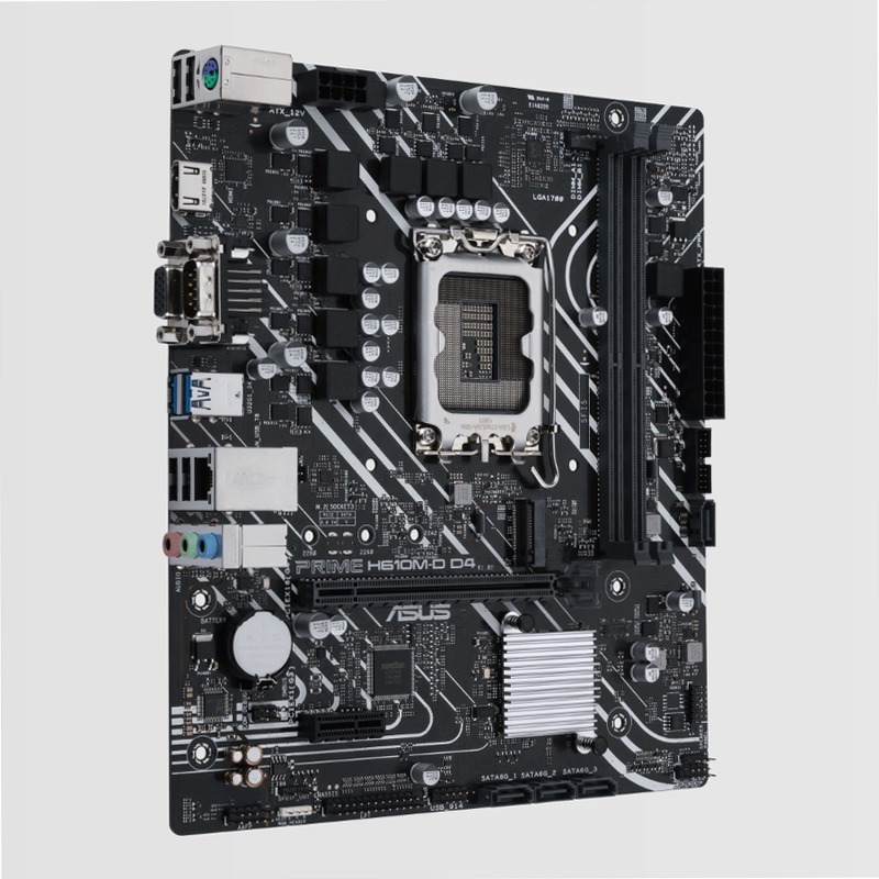 ASUS PRIME H610M-D D4 - Scheda Madre Intel® H610 Intel DDR4 ATX