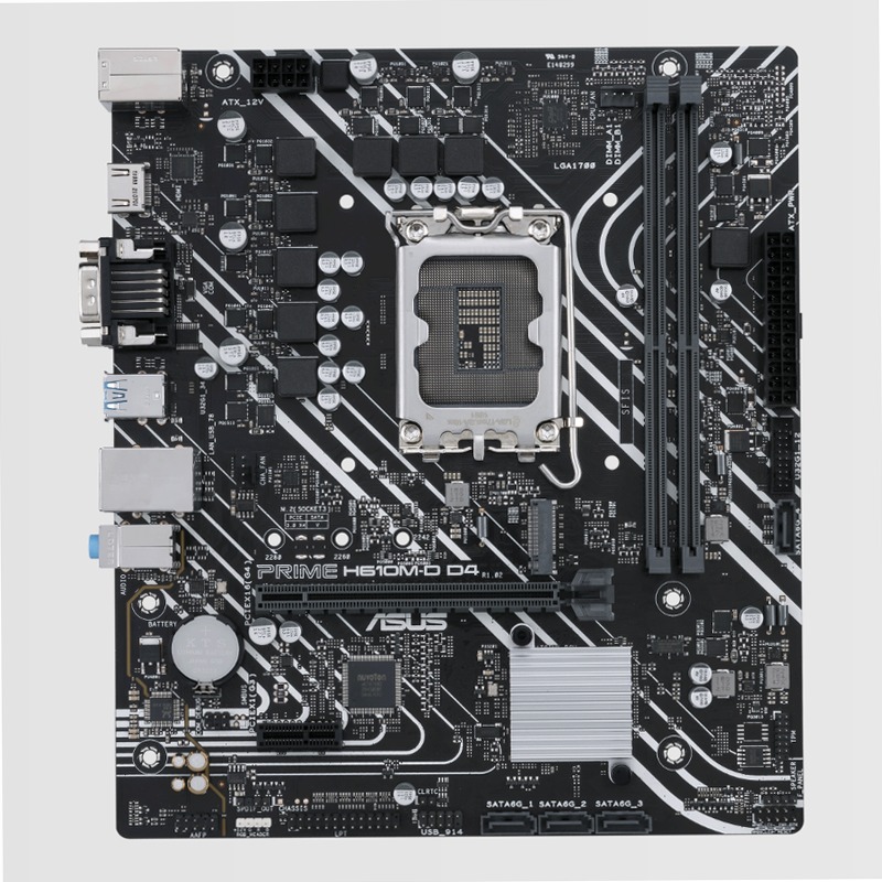 ASUS PRIME H610M-D D4 - Scheda Madre Intel® H610 Intel DDR4 ATX