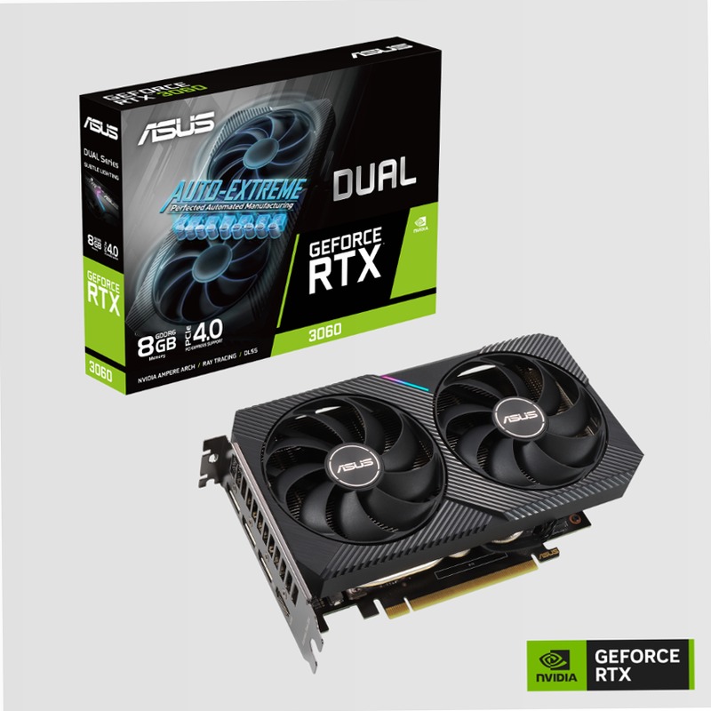 ASUS Dual GeForce RTX 3060 8GB GDDR6