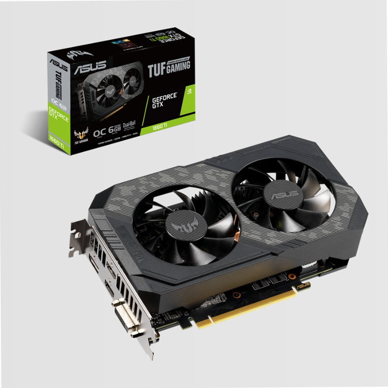 TUF-GTX1660TI-O6G-GAMING - Scheda Video ASUS 6gb NVIDIA GDDR6