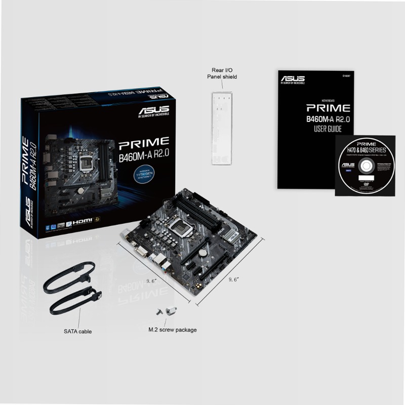 ASUS Prime B460M-A R2.0 - Scheda Madre Intel® H470 Micro-ATX