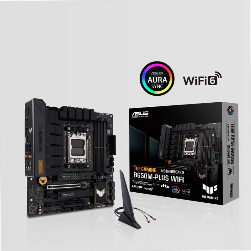 TUF GAMING B650M-PLUS WIFI - Specifiche Generali|Schede Madri|ASUS Italia AMD DDR5 AM5