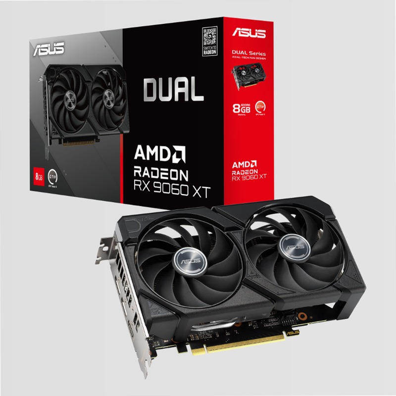ASUS Dual Radeon™ RX9060XT 8G GDDR6 8gb