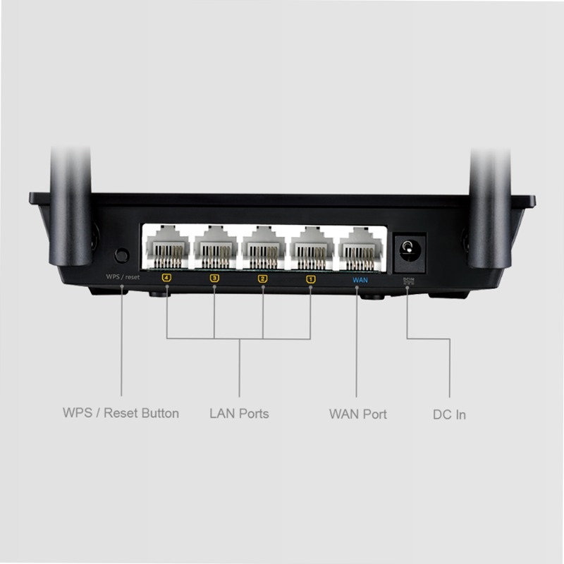 RT-N12E C1 - Router WiFi ASUS 168.9 300Mbps 151