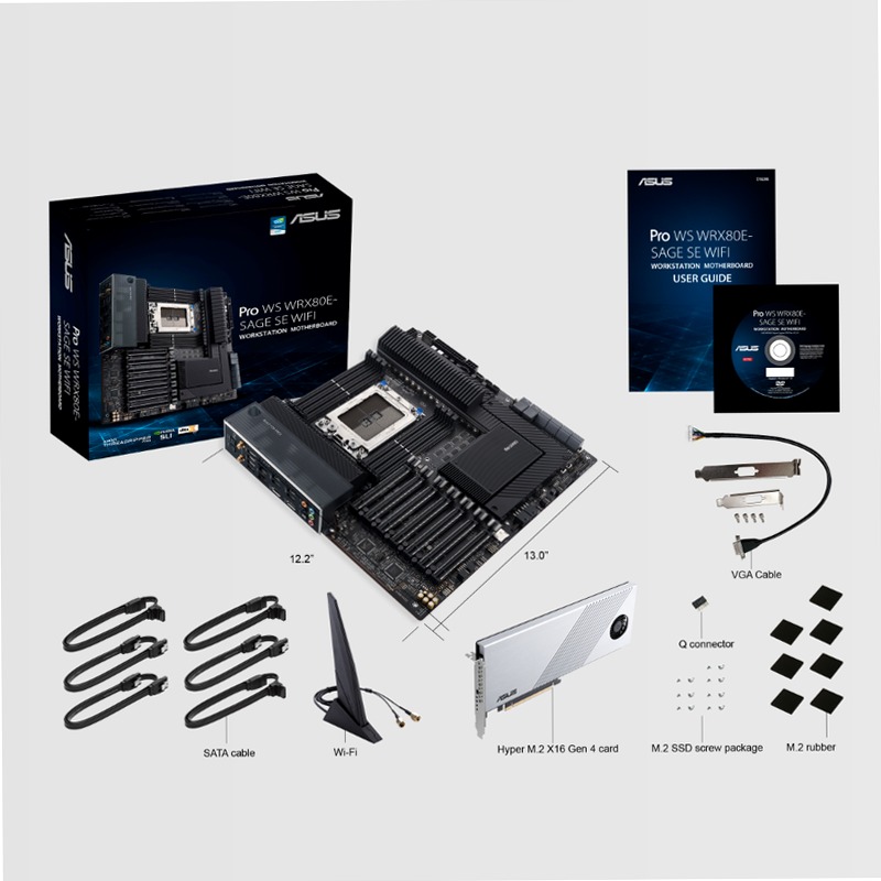ASUS Pro WS WRX80E-SAGE SE WIFI AMD LGA1700