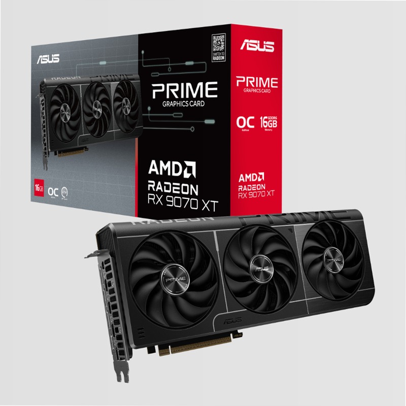 ASUS Prime Radeon RX 9070 XT OC Edition 16gb GDDR6 PCIe 5.0
