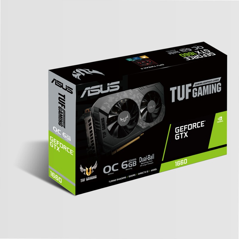 TUF-GTX1660-O6G-GAMING - Specifiche Generali|Schede Video|ASUS Italia