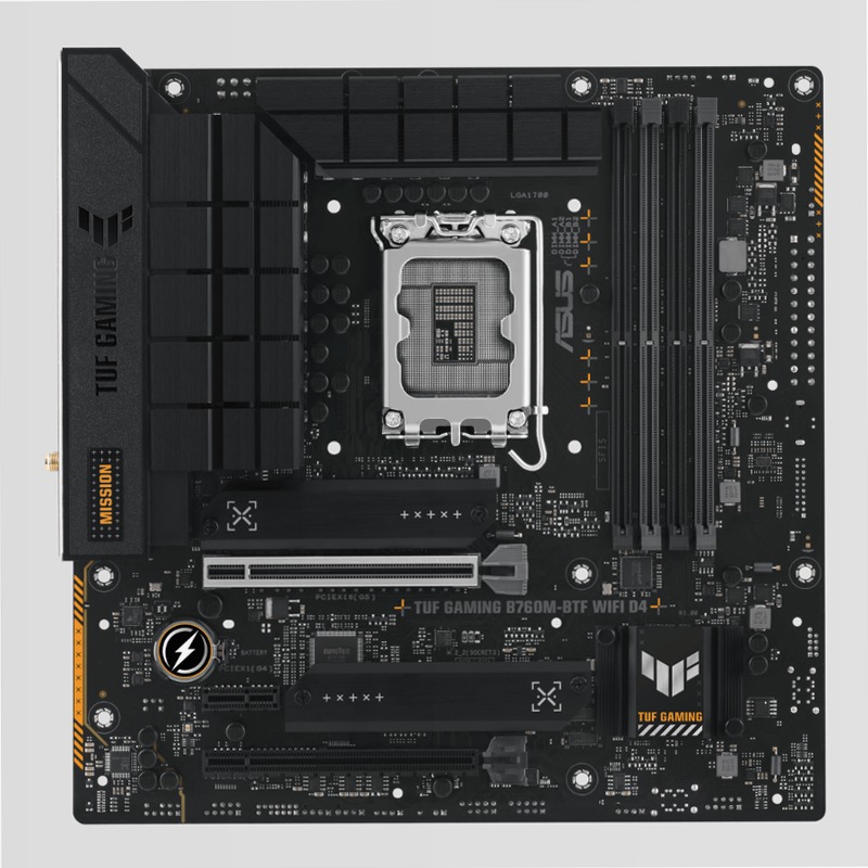 TUF GAMING B760M-BTF WIFI D4 - Scheda Madre ASUS Intel DDR4 ATX