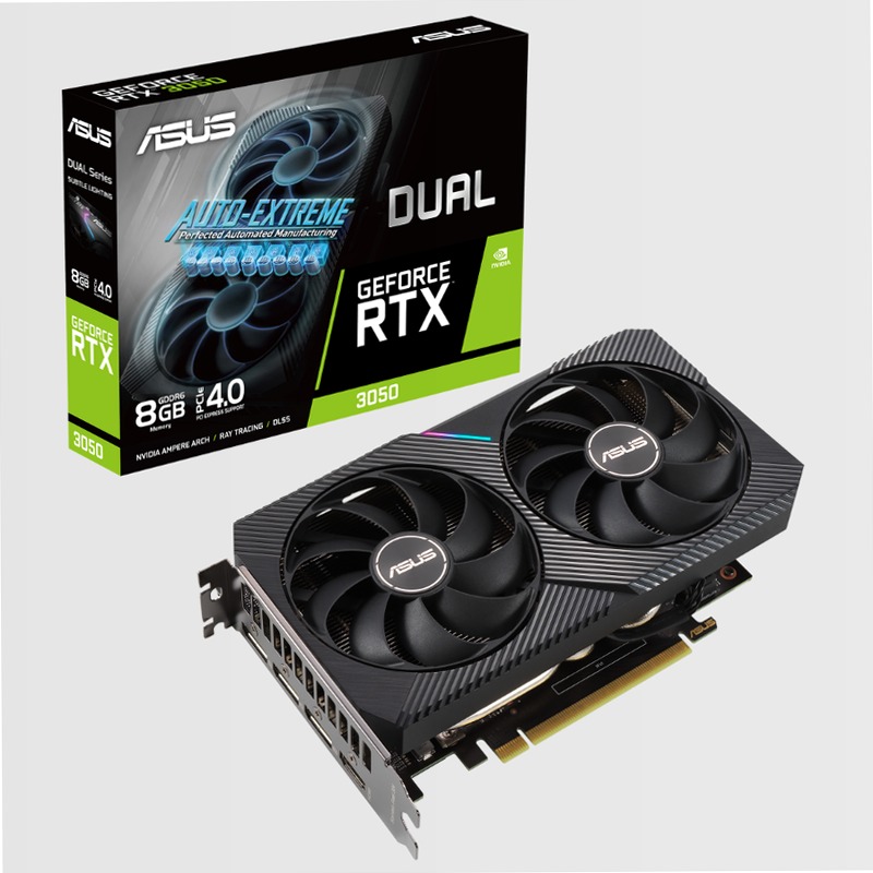 ASUS Dual GeForce RTX 3050 8GB GDDR6 | Graphics Card | ASUS Global - Specifiche Generali