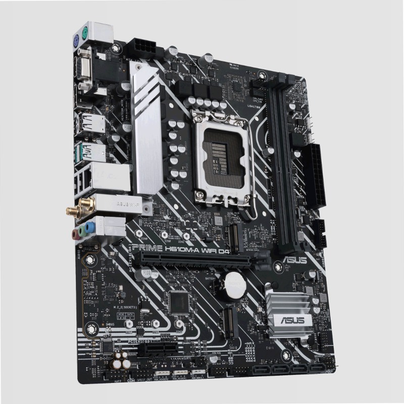PRIME H610M-A WIFI D4 - Scheda Madre ASUS Intel Micro-ATX