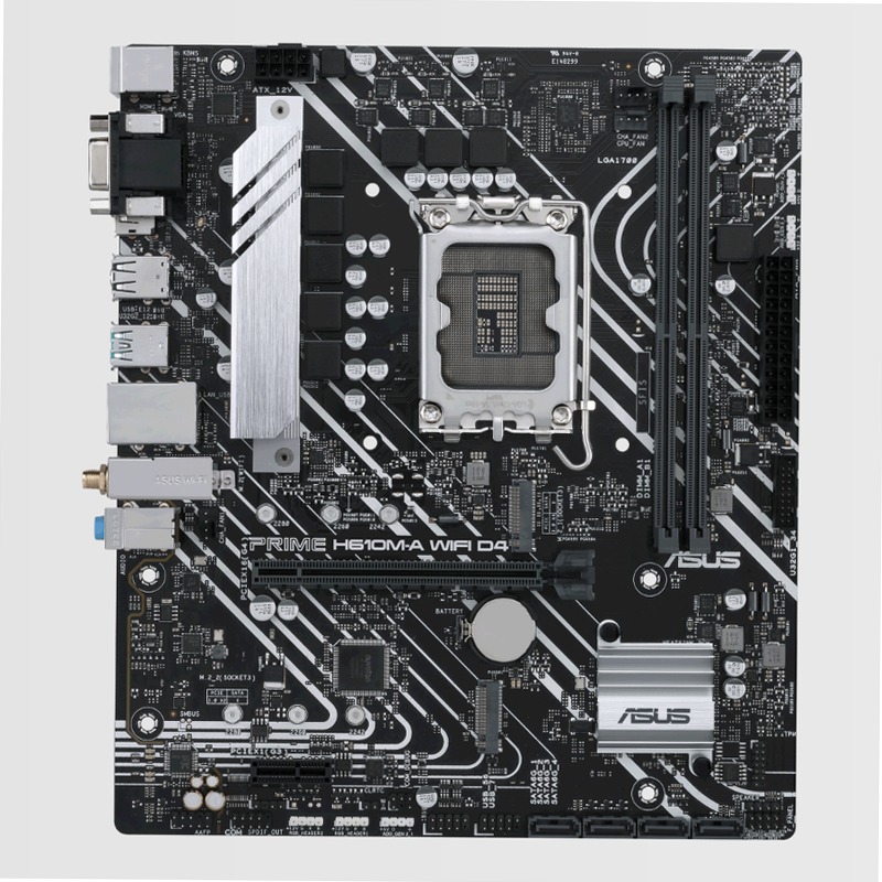PRIME H610M-A WIFI D4 - Scheda Madre ASUS Intel Micro-ATX