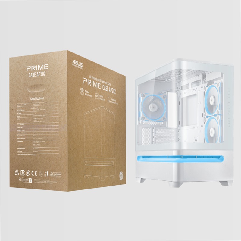ASUS Prime AP202 ARGB - Case PC mATX