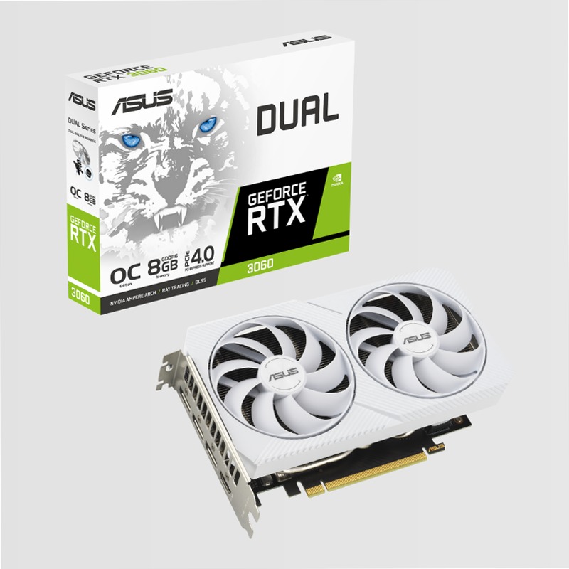 ASUS Dual GeForce RTX 3060 White OC Edition 8GB GDDR6 | Graphics Card| ASUS Global - Specifiche Generali