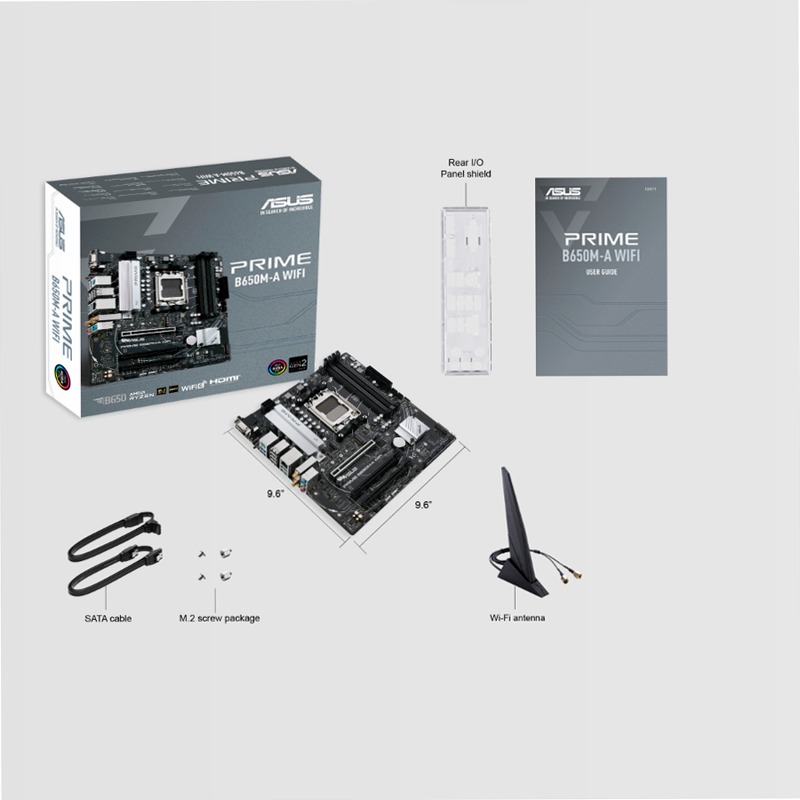 PRIME B650M-A WIFI - Scheda Madre ASUS AMD DDR5 AM5