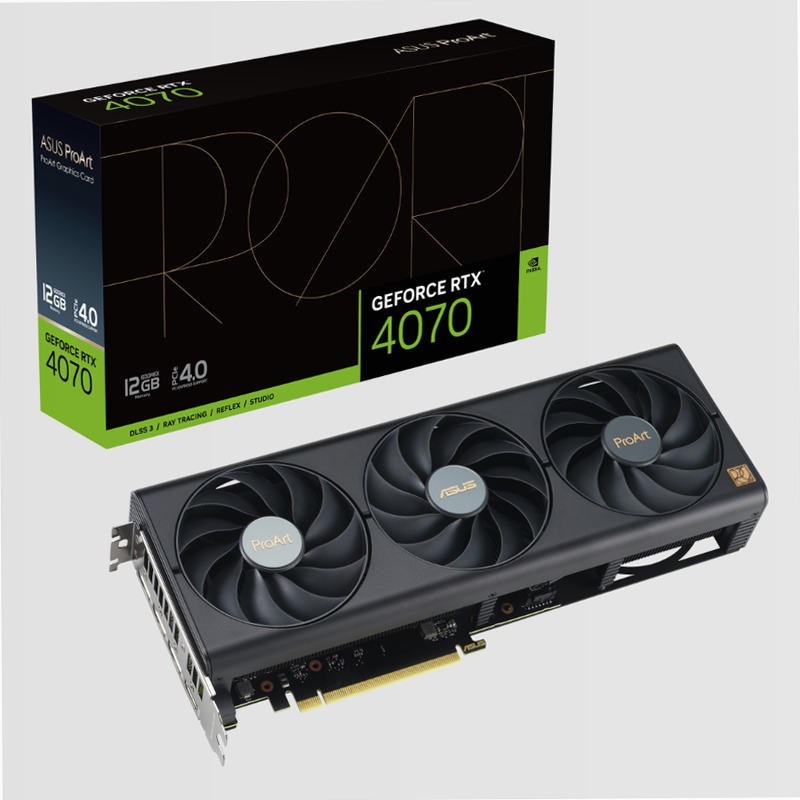 ProArt GeForce RTX™ 4070 12GB GDDR6X | Graphics Card | ASUS Global - Specifiche Generali