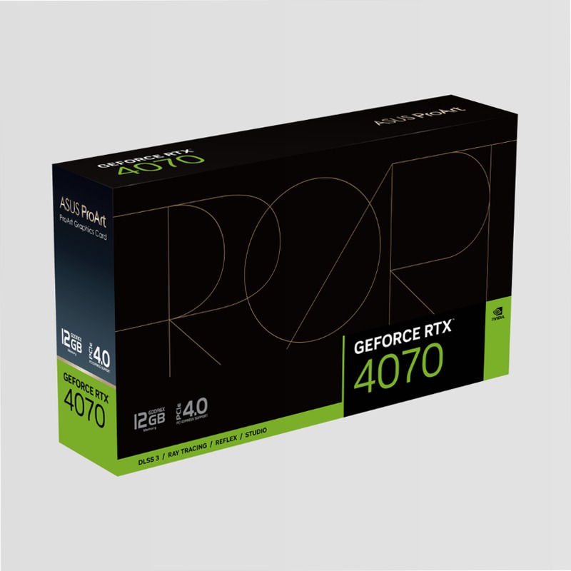 ProArt GeForce RTX™ 4070 12GB GDDR6X | Graphics Card | ASUS Global - Specifiche Generali