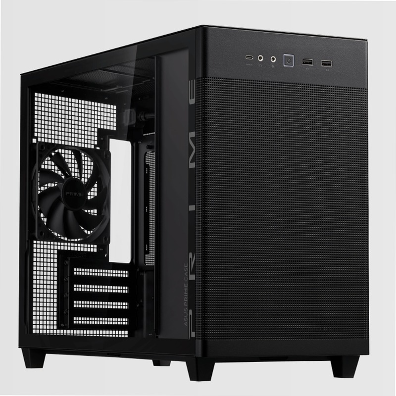 ASUS Prime AP201 Tempered Glass MicroATX Case