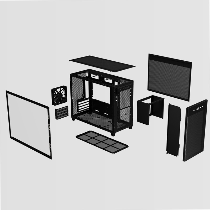 ASUS Prime AP201 Tempered Glass MicroATX Case