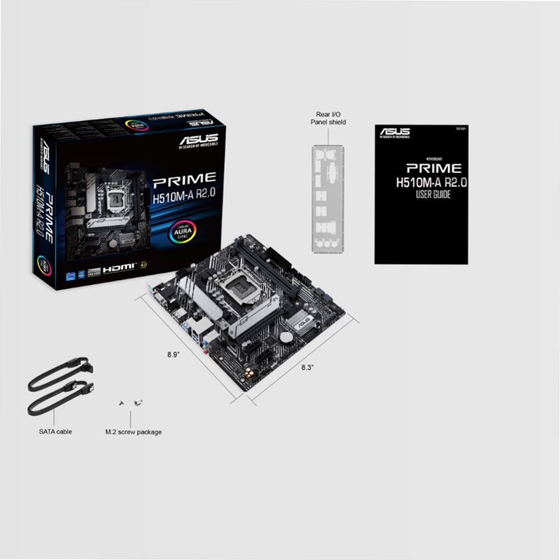ASUS PRIME H510M-A R2.0 - Scheda Madre Intel H470 Si Micro-ATX