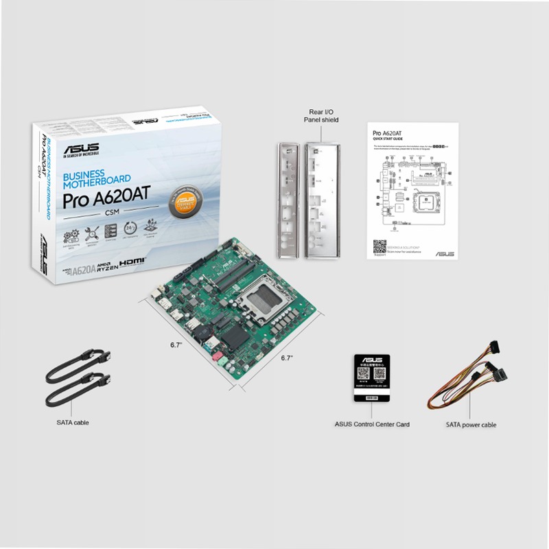 ASUS Pro A620AT-CSM - Schede Madri AMD AM5