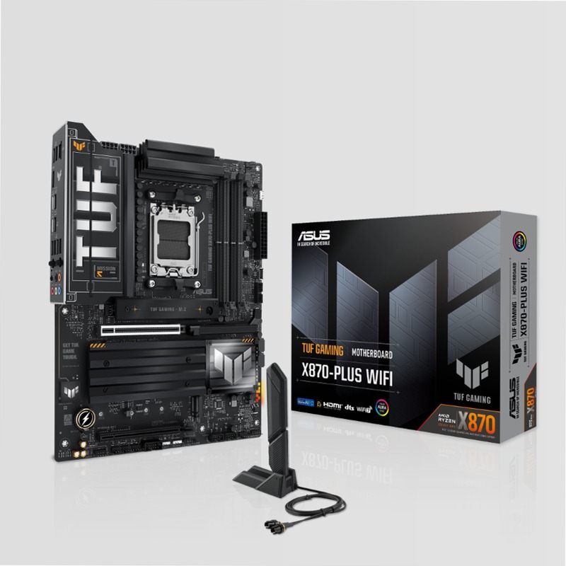 TUF GAMING X870-PLUS WIFI - Specifiche Generali|Schede Madri|ASUS Italia AMD DDR5 AM5 ATX