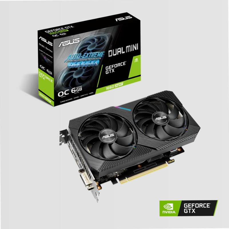 ASUS DUAL-GTX1660S-O6G-MINI - Scheda Video