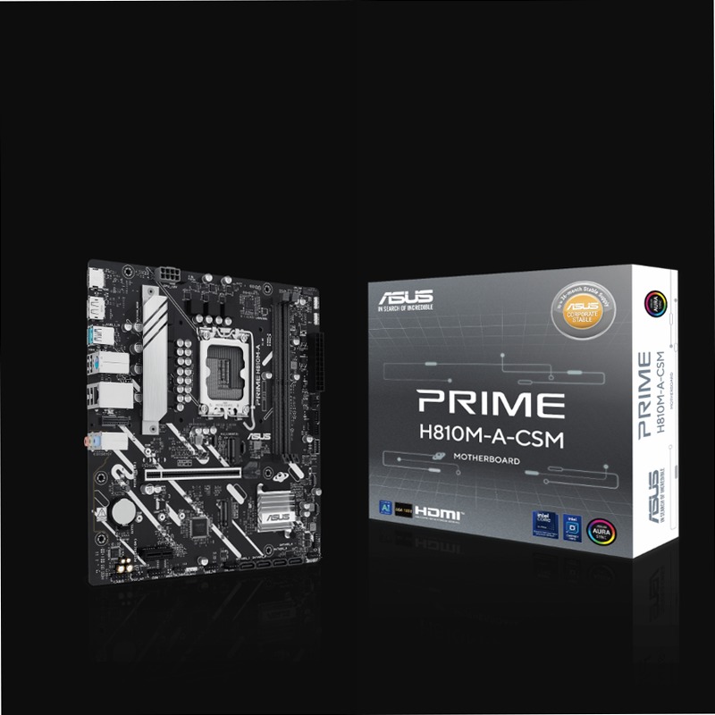 ASUS PRIME H810M-A-CSM - Motherboard Pro Intel