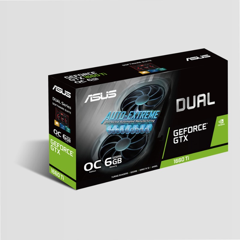 DUAL-GTX1660TI-O6G-EVO - Specifiche Generali|Schede Video|ASUS Italia 6gb GDDR6