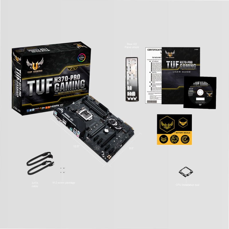 TUF H370-PRO GAMING - Scheda Madre ASUS Intel