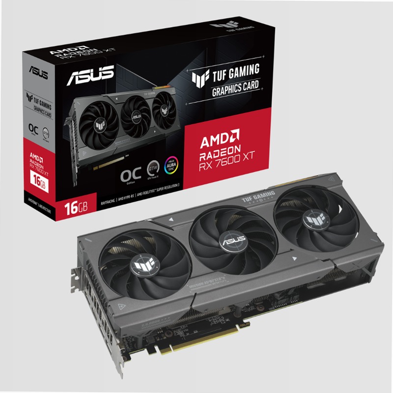 ASUS TUF Gaming Radeon RX 7600 XT OC Edition 16gb GDDR6