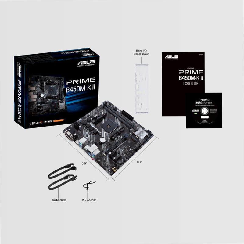 PRIME B450M-K II - Scheda Madre ASUS