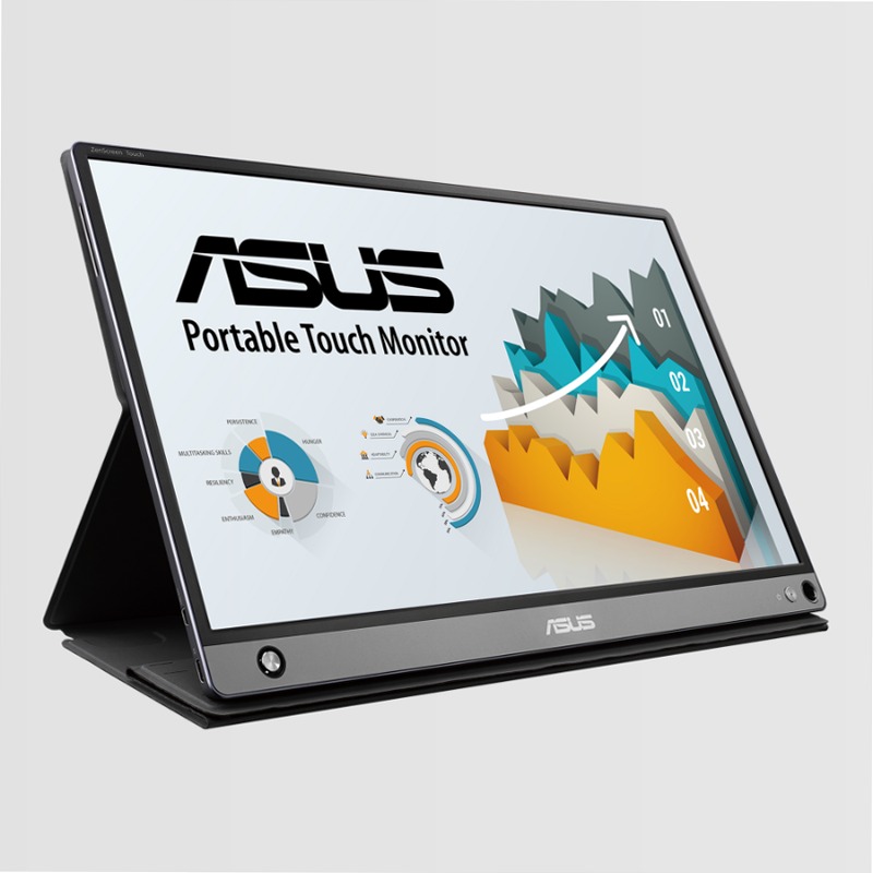 ZenScreen Touch MB16AMT - Monitor Portatile per Lavoro e Intrattenimento 16" LCD 1600 x 900