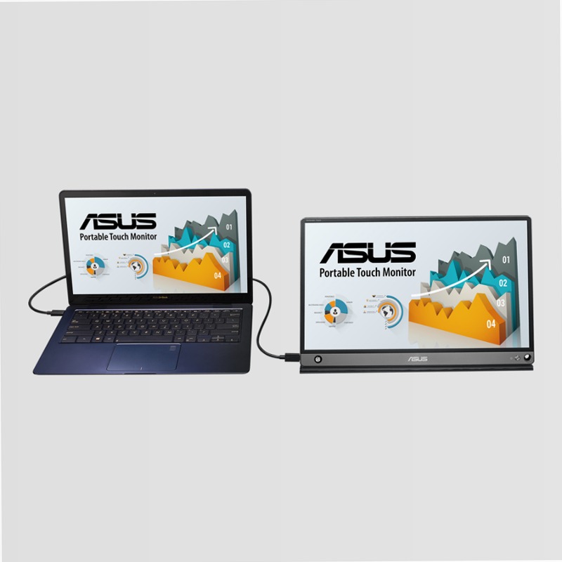 ZenScreen Touch MB16AMT - Monitor Portatile per Lavoro e Intrattenimento 16" LCD 1600 x 900