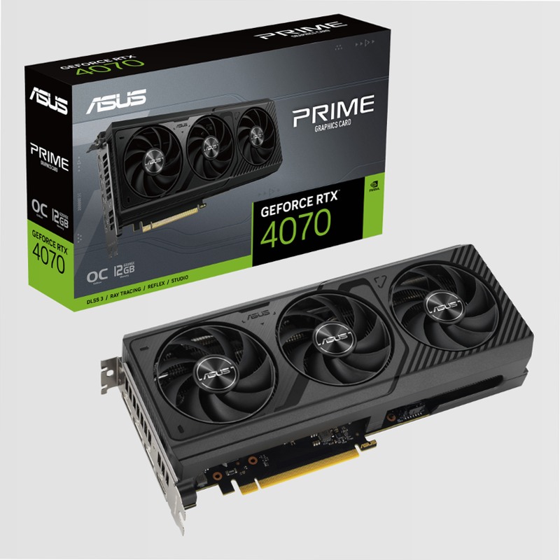 ASUS Prime GeForce RTX™ 4070 OC Edition 12GB GDDR6X - Specifiche Generali