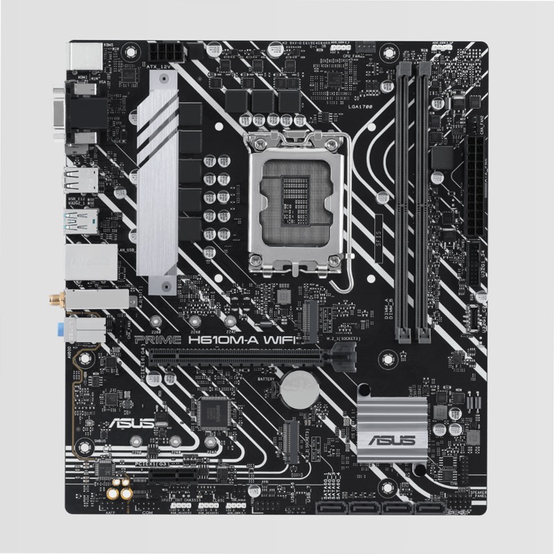 PRIME H610M-A WIFI - Specifiche Generali|Schede Madri|ASUS Italia Intel DDR5 LGA 1700 ATX LGA1700