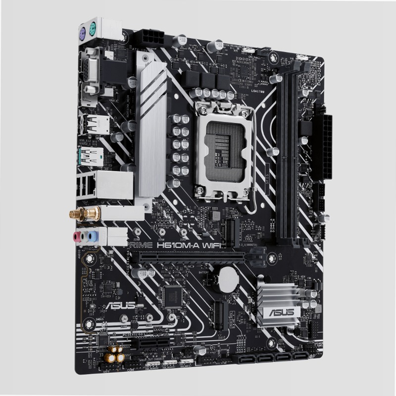 PRIME H610M-A WIFI - Specifiche Generali|Schede Madri|ASUS Italia Intel DDR5 LGA 1700 ATX LGA1700