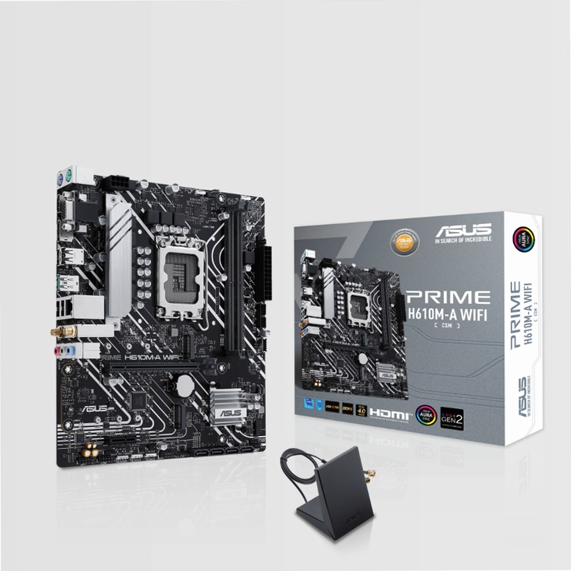 PRIME H610M-A WIFI - Specifiche Generali|Schede Madri|ASUS Italia Intel DDR5 LGA 1700 ATX LGA1700