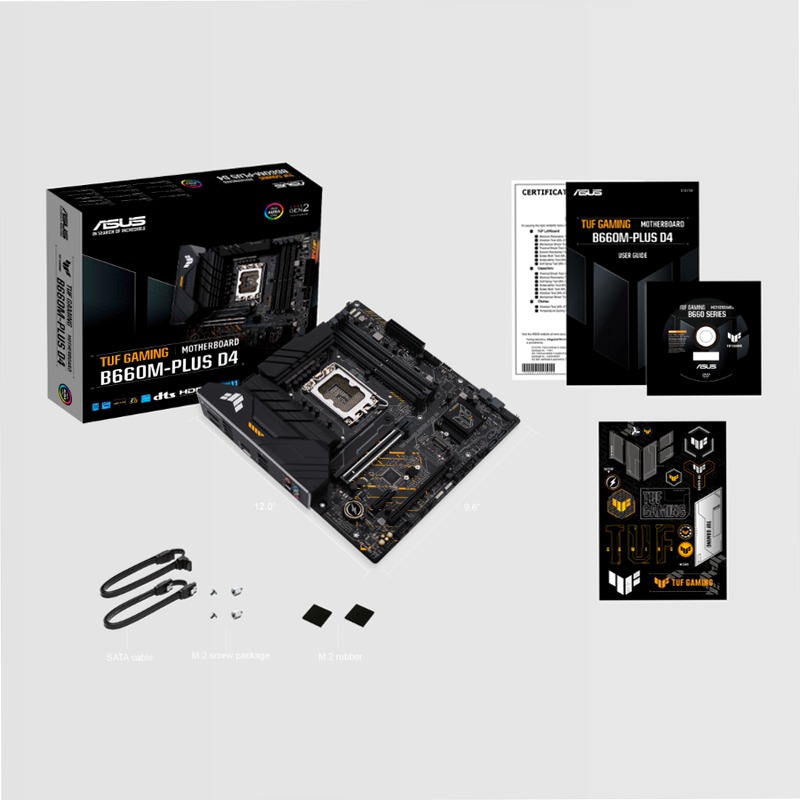TUF GAMING B660M-PLUS D4 - Scheda Madre ASUS Intel ATX