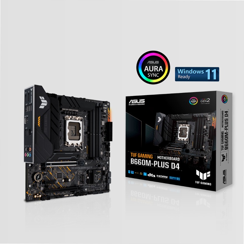 TUF GAMING B660M-PLUS D4 - Scheda Madre ASUS Intel ATX