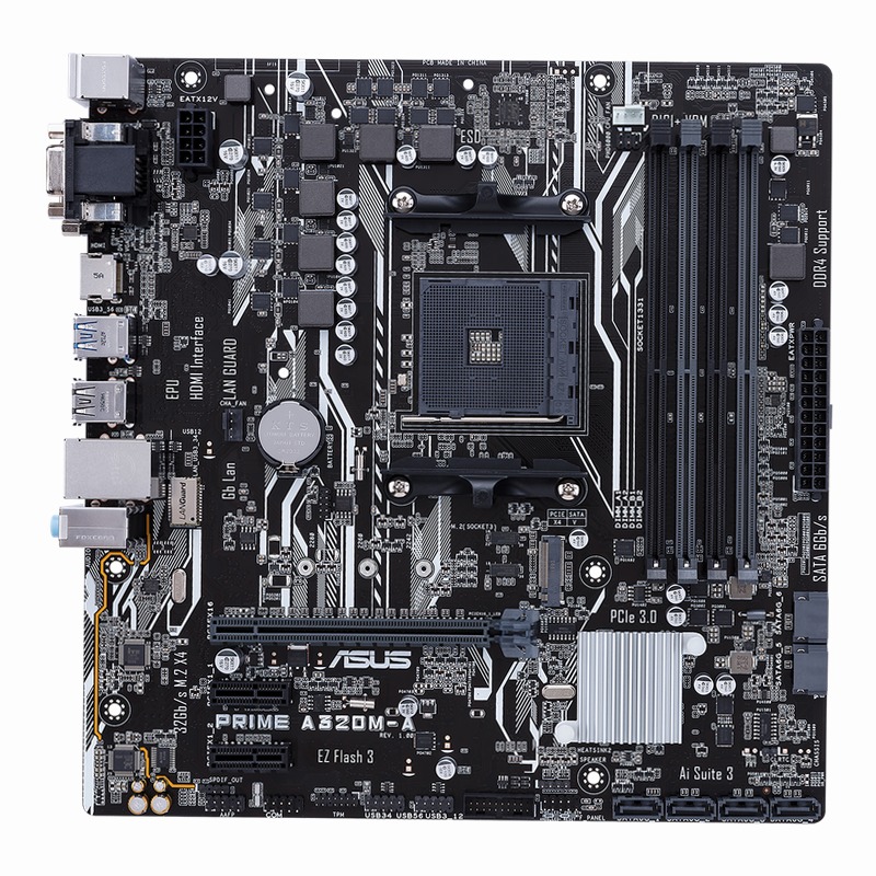 PRIME A320M-A - Scheda Madre ASUS AMD AM4 AM4