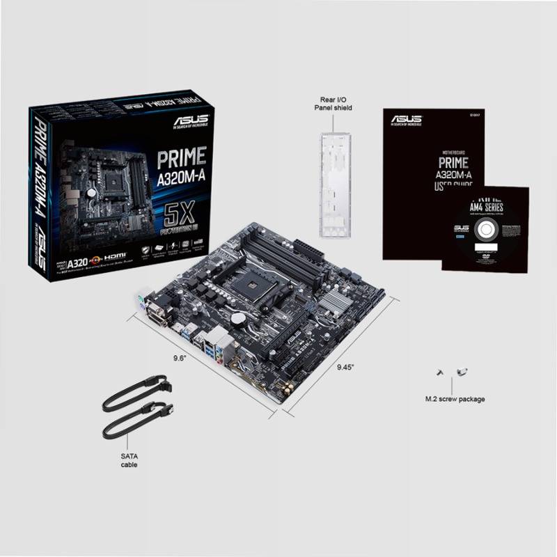PRIME A320M-A - Scheda Madre ASUS AMD AM4 AM4