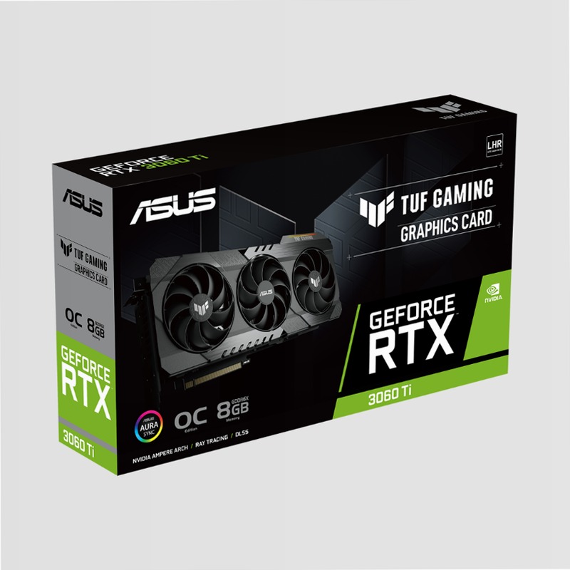ASUS TUF Gaming GeForce RTX 3060 Ti OC Edition GDDR6X