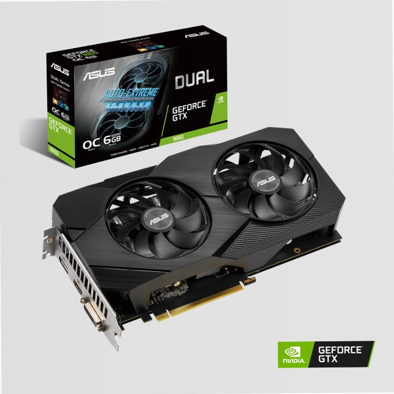 DUAL-GTX1660-O6G-EVO - Scheda Video ASUS
