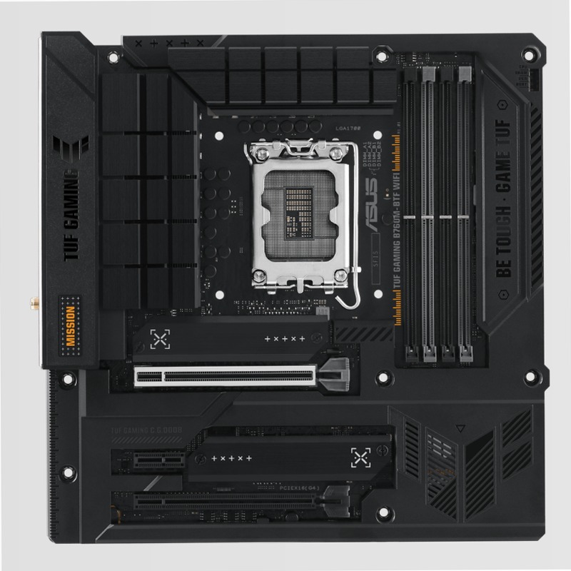 TUF GAMING B760M-BTF WIFI - Specifiche Generali|Schede Madri|ASUS Italia Intel DDR5 LGA 1700 ATX LGA1700