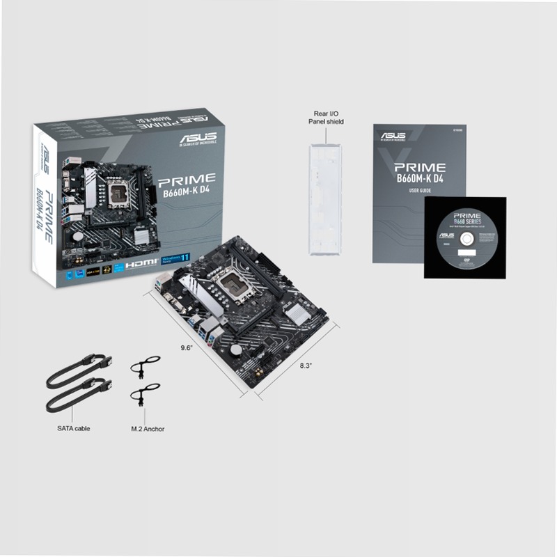 ASUS Prime B660M-K D4 - Scheda Madre Intel® B660 Intel