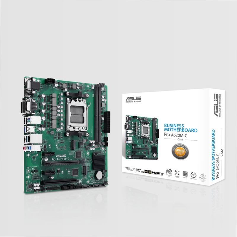 Pro A620M-C-CSM - Specifiche Generali|Schede Madri|ASUS Italia AMD AM5